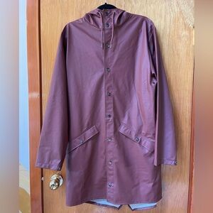 RAINS long raincoat, S/XS (fits medium)